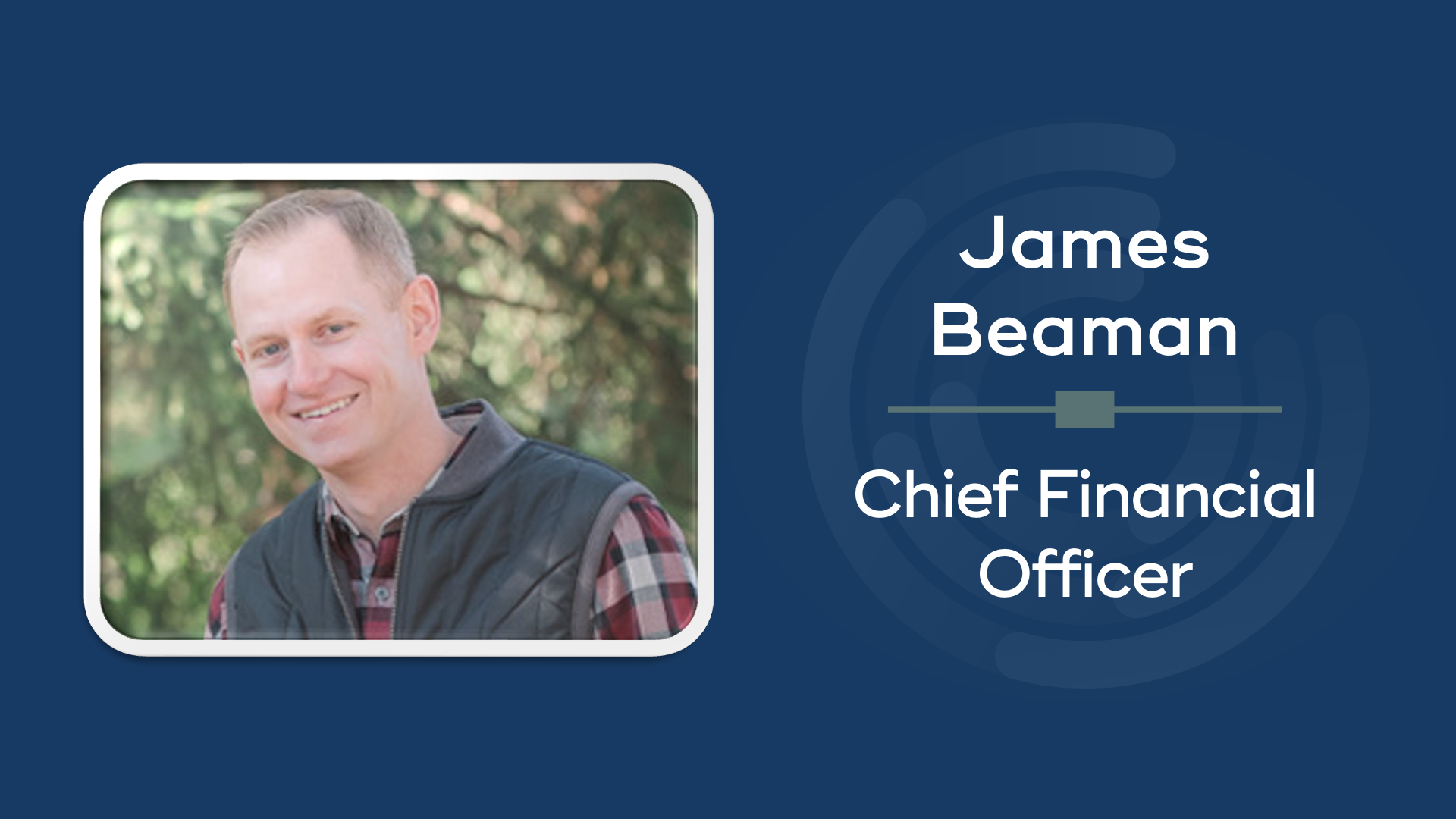 James Beaman named CFO